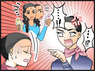 「あなた全然ダメね！」大声で若手に説教する美容部員。外国人観光客の登場でまさかの展開に！＜後編＞