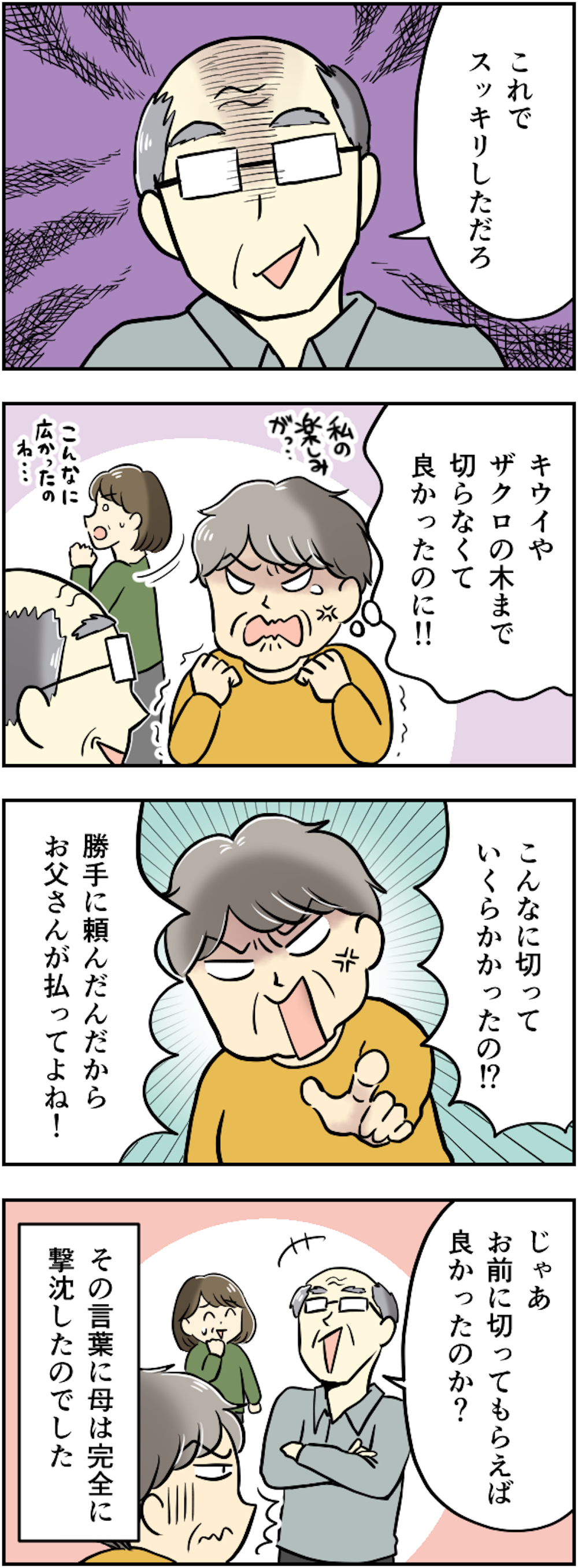 81歳父と79歳母の夫婦喧嘩。暴言に耐え続けた父が密かに考えていた「ある計画」【漫画】 209kansei_004.png