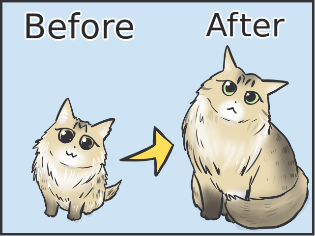 甘えモードと攻撃モードの落差よ...！いじらしくもツンデレな実家の猫のこと／フニャコ ツンデレマロと母1.PNG