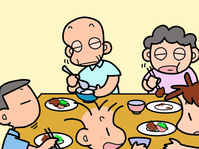 食べることは生きること。夕食は家族そろっていただきます／山田あしゅら 5.jpg