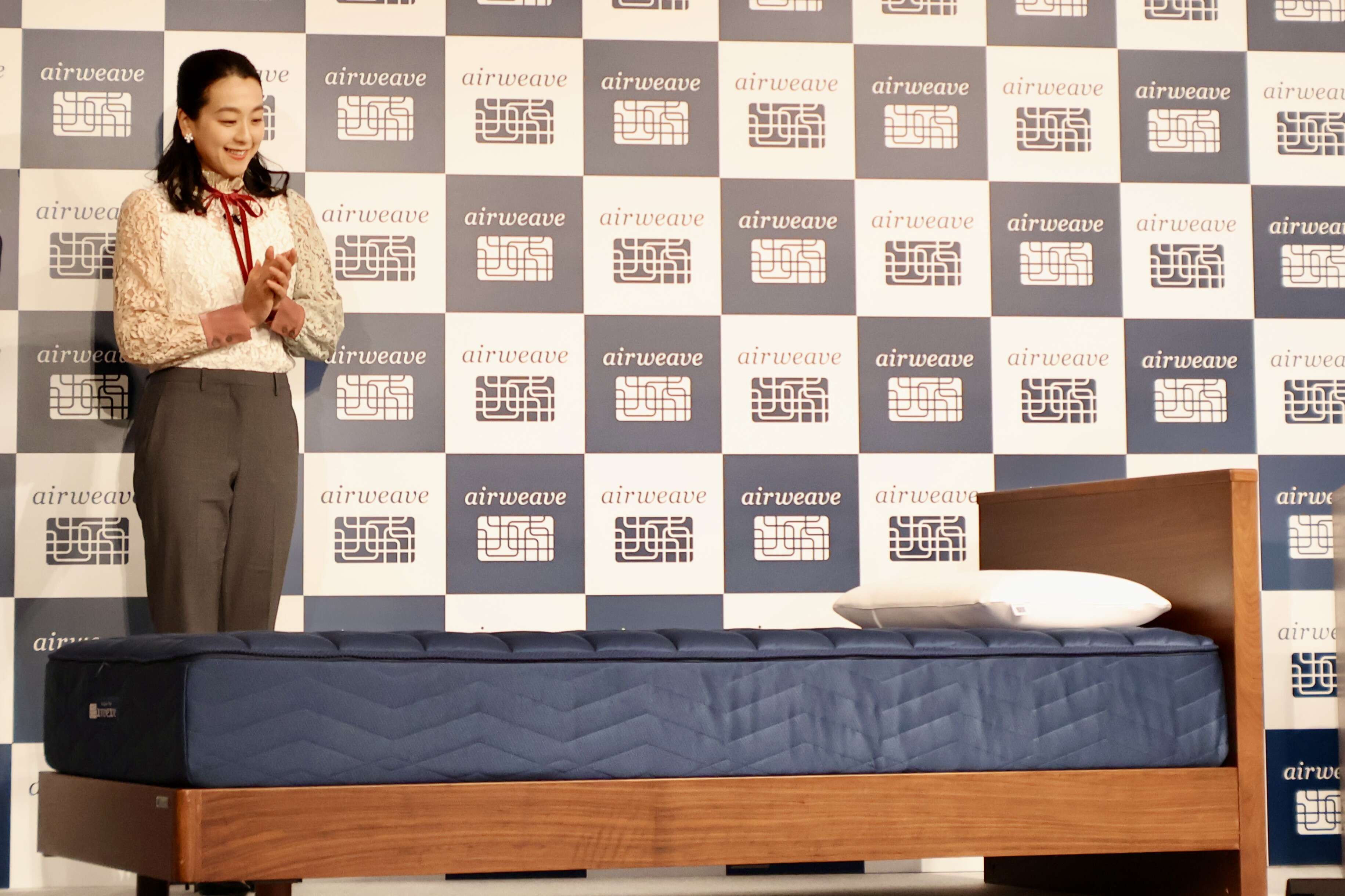 浅田真央さん、北口榛花さんらトップアスリートが絶賛！ 進化した「エアウィーヴ」新商品発表会レポ IMG_5553.JPG