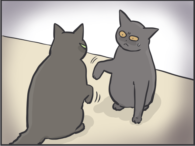 猫たちは普段どんなことを考えているの？ 猫目線で想像してみると...愛おしすぎる！／フニャコ 猫目線7.PNG