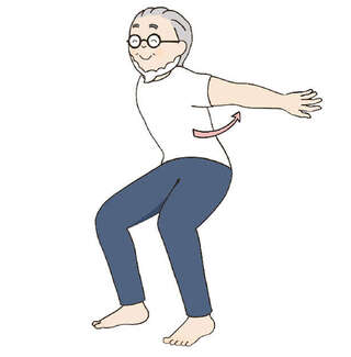 お腹まわりがスッキリ！鎌田流・全身を効率よく動かす「バンザイスクワット」のすすめ