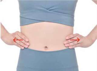 おなかまわりが気になる人に。浮き輪肉をスッキリ落とす「指リンパ習慣」