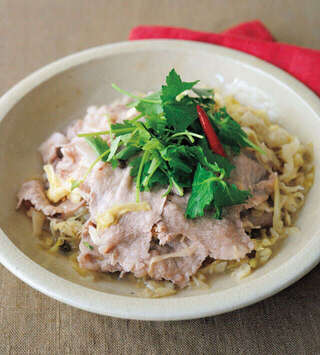 腸内環境を整える！「蒸し豚乳酸キャベツ」のレシピ【料理家・井澤由美子さん考案】