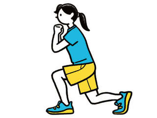 「ふらつく」「足が出にくい」に効果的！ 膝に優しく片脚を鍛える「バックステップ」