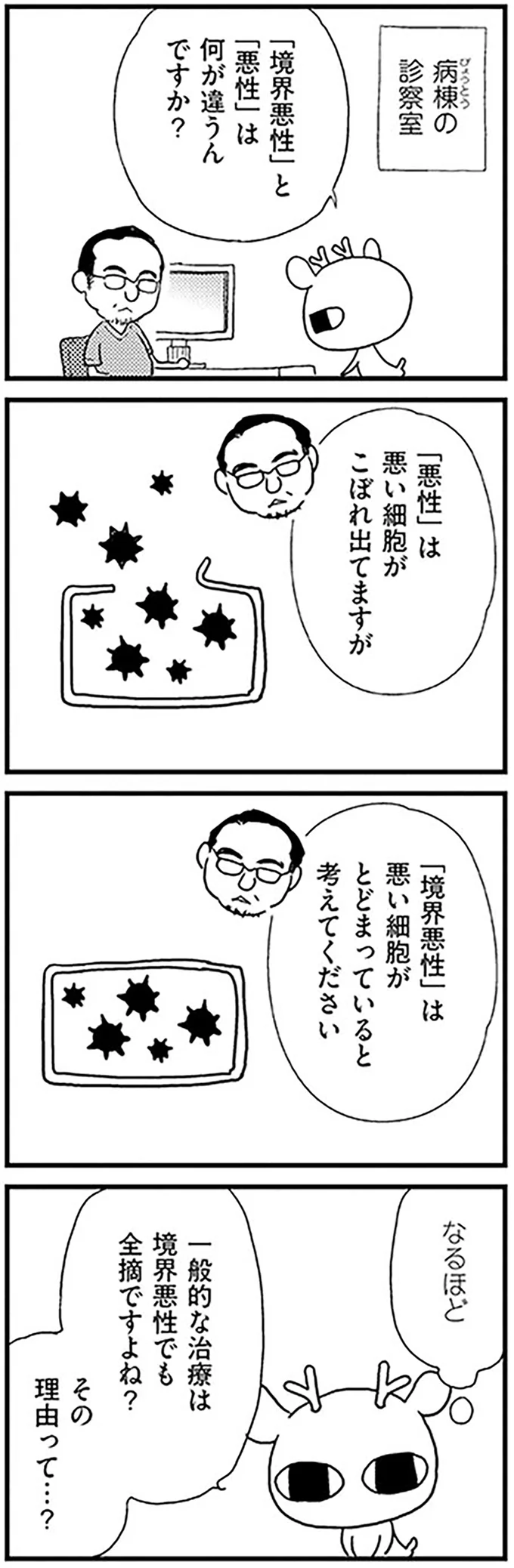 子宮を全摘する？しない？ 医師の「まだ5年くらい出産可能ですよ」の言葉に言葉に気持ちが...／元気になるシカ！  08-06.png