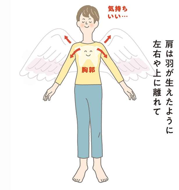 肩こり改善！ 肩と腕、背中の筋肉を同時にゆるめる方法【イラストを見れば体が整う】 12639911_615.jpg