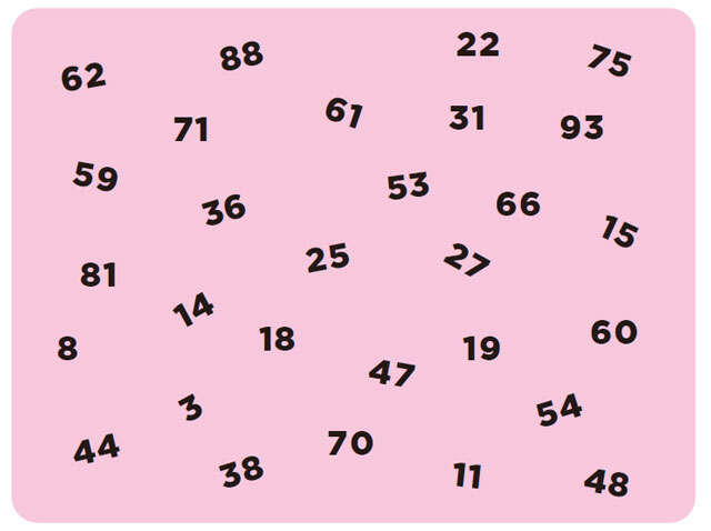 【脳力アップドリル】数字のペアを探し出そう！足し算ペアパズル