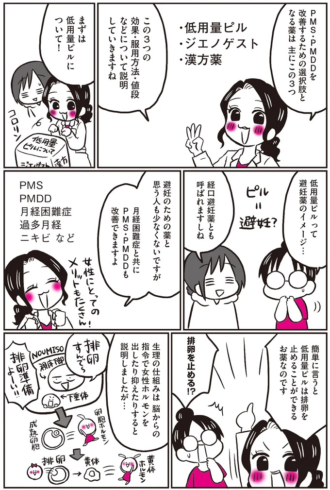 PMS・PMDDってどんな治療をするの？ 低用量ピルの効果や服用方法／産婦人科医に聞く 13962716.webp