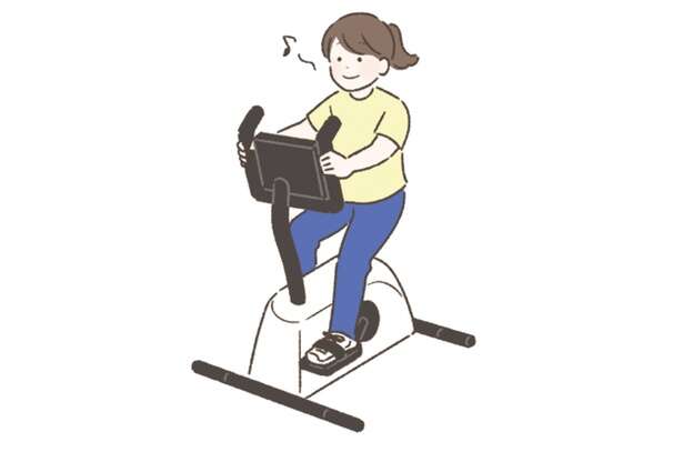 【消費カロリー対決】エアロバイクでの運動、ペダル全速こぎ10分VSゆっくりこぎ20分 14351301_615.jpg