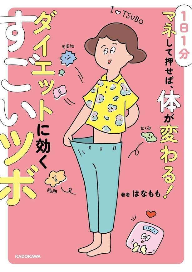 １日１分マネして押せば、体が変わる！　ダイエットに効くすごいツボ