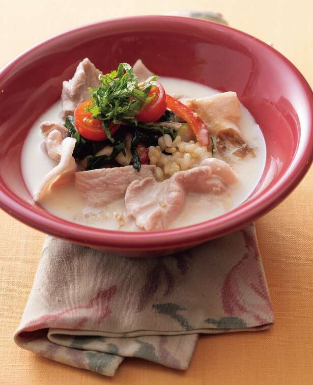 ビタミンB1で疲労回復！「豚しゃぶと夏野菜の冷や汁風」のレシピ【管理栄養士考案】 15022991_615.jpg