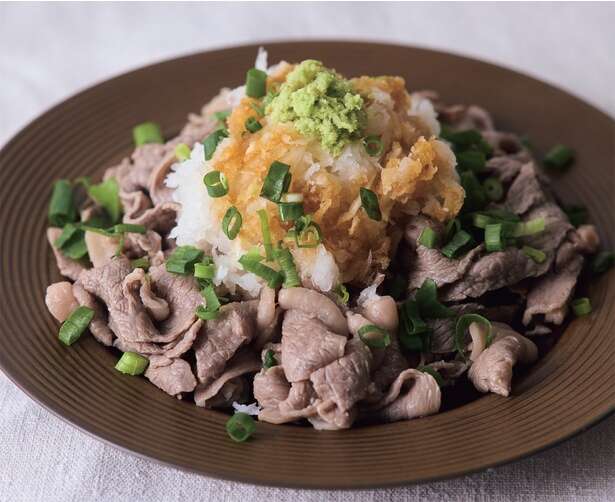 たっぷり大根おろしで食後も軽やか「牛しゃぶのおろしだれ」のレシピ【栄養士妻が教える】