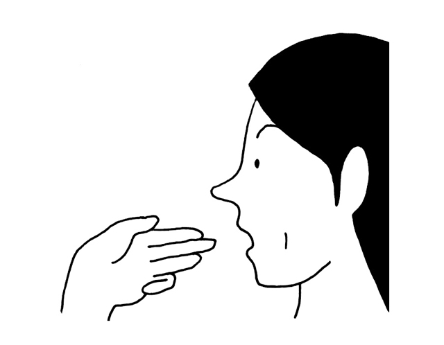 あなたは「縦にそろえた指3本」が口に入りますか？「顎関節症」の予防法 1911p089_01.jpg