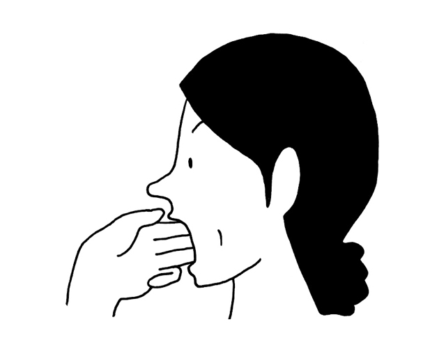 あなたは「縦にそろえた指3本」が口に入りますか？「顎関節症」の予防法 1911p089_02.jpg