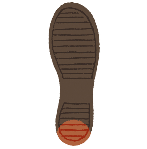 あなたはどのタイプ？ 4種類の「靴の減り方」で分かる「足のトラブル診断」 1912p060_03.jpg