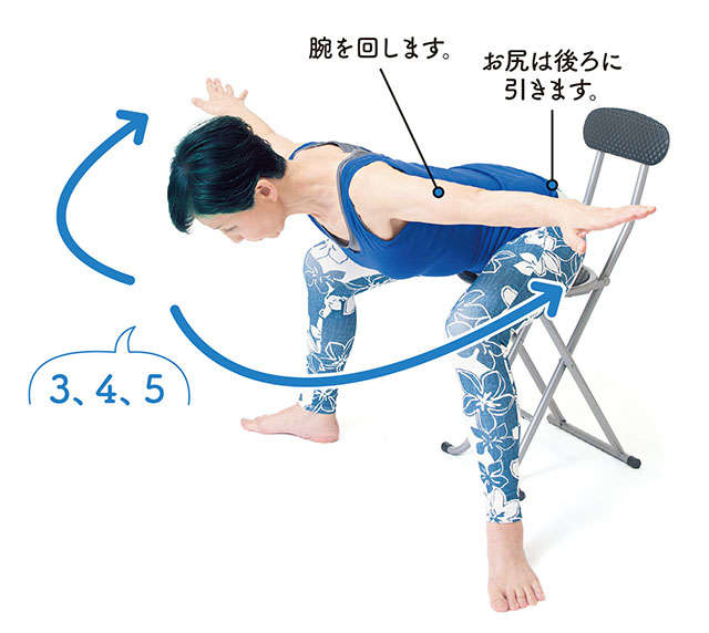 「坐骨」を立てて正しい姿勢を維持！ 「座ったまま平泳ぎ」ストレッチで腰痛を予防 2208_P069_02.jpg