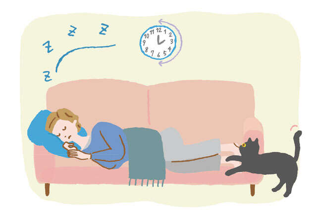 15秒の「朝日チャージ」でも効果あり! 睡眠専門医に教わる「ぐっすり寝」のための朝昼習慣 2510_P006-007_04.jpg