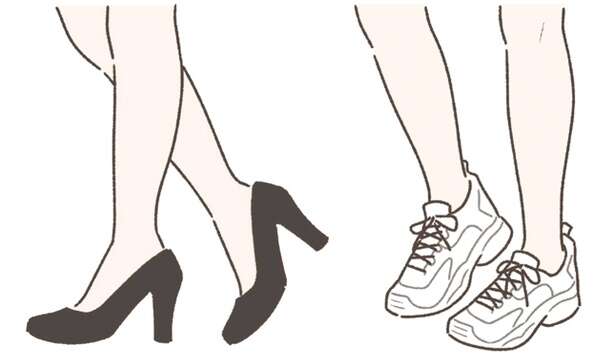 【ヒールVSスニーカー】靴を変えるだけで消費カロリーがアップする可能性も！ 14351292_615.jpg