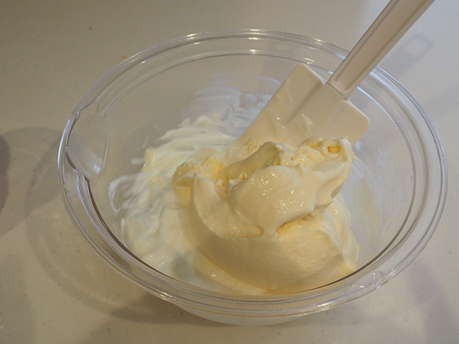 目にも美味しい「りんごのジュレ」でさっぱり甘いアイスクリームを【作ってみた】／joli!joli! りんごアイス作り方㈫.jpg