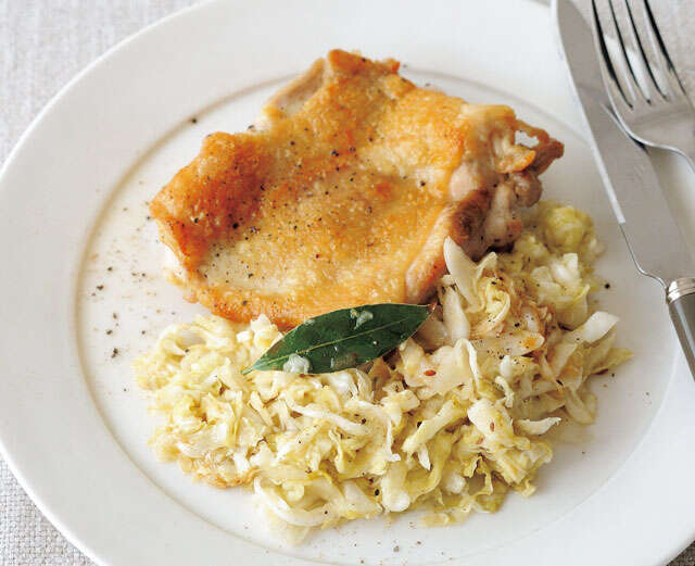 皮膚や粘膜の健康維持に効果あり！「ビストロチキン」のレシピ【料理家考案】 01【宝島社様】体のサビ取り、毒出し-乳酸キャベツ-健やかレシピ-36-1.jpg