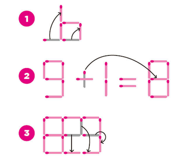 【脳全体を活性化】マッチ棒を1本動かして、正しい式にしましょう 06002.jpg