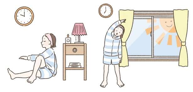 夜のストレッチと朝のラジオ体操、ダイエットに効果的なのはどちら 14351296_615.jpg