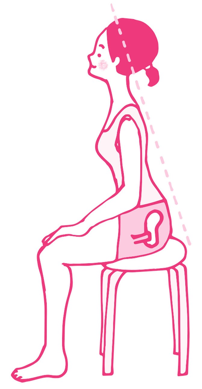 腰痛、便秘、むくみに落ち込み。すべて一掃する「座骨立て座り」をマスターしよう！／卵巣活 p068.jpg