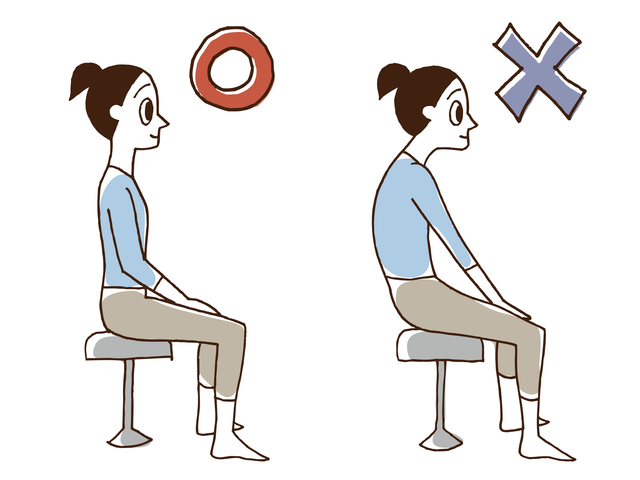 ぎっくり腰にならないために！腰に負担をかけない椅子の座り方とは？／ぎっくり腰（13） pixta_35335933_S.jpg