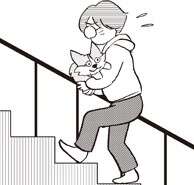 足腰が弱って来た愛犬。でも弱って来たのは人間も同じで...⁉【柴門ふみさん描きおろし「いつも犬が居た」】