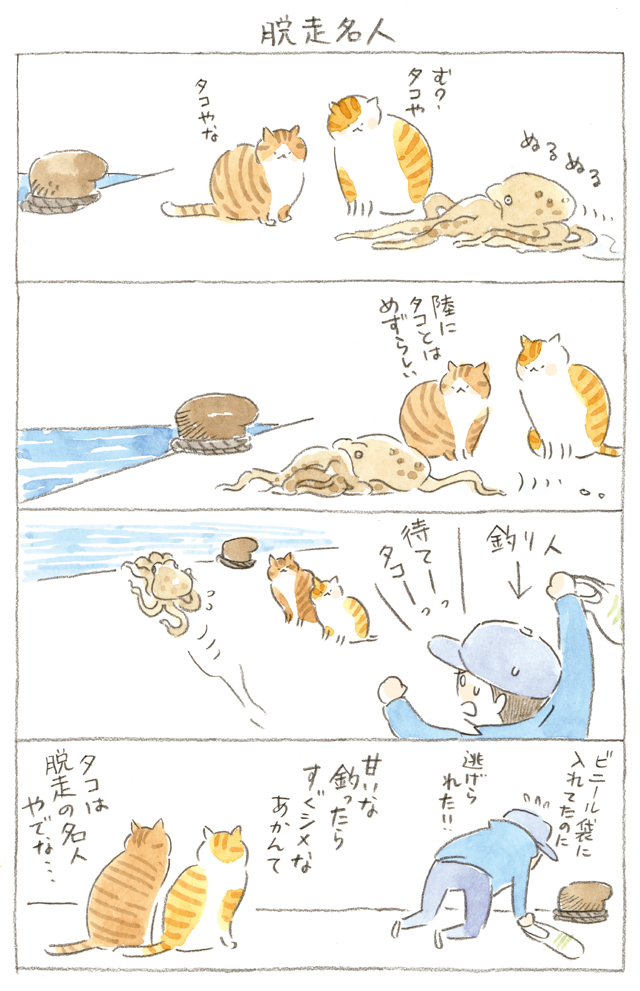 「脱走名人」～ねことじいちゃん　ほっこり癒される猫との暮らし（41） 1805p135_01.jpg