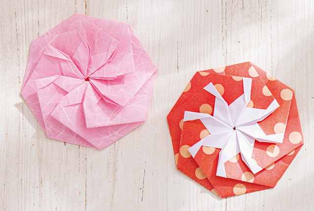 好きな色柄の紙で♪ 贈って、 使って、 楽しむ「花の折り紙」手紙の作り方【まとめ】 2108_P035_01.jpg