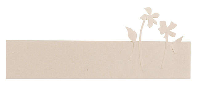 花のシルエットを楽しむ♪ 「すみれ」の切り紙を使って春の野原のようなレターセットを！ 2202_P056_03.jpg
