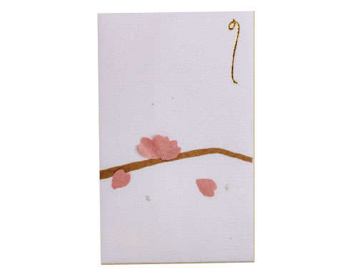 野山よりひと足早く、春の花を紙に咲かせませんか？ 「桜」の切り紙を使ったポチ袋に挑戦しましょう 2202_P058_01_W500.jpg