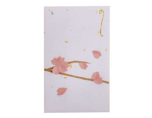 野山よりひと足早く、春の花を紙に咲かせませんか？ 「桜」の切り紙を使ったポチ袋に挑戦しましょう 2202_P058_02_W500.jpg