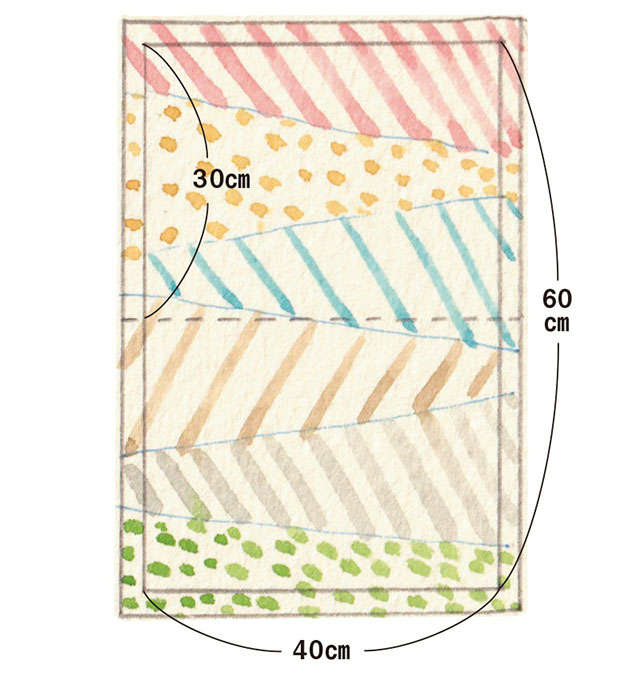 使わなくなった「ネクタイ」を再利用！ 「おしゃれバッグ」の作り方 2203_p052_04.jpg