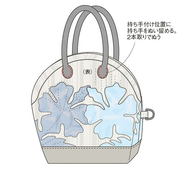 キャシー中島さんが教えるハワイアンキルト「ハイビスカスのバッグ」の作り方 2205_P059_09.jpg