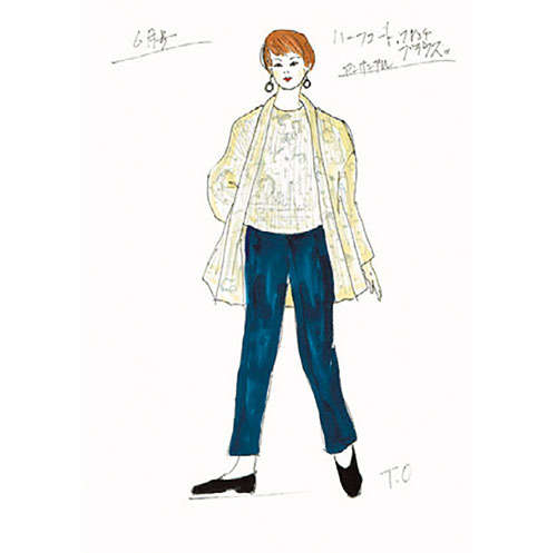 衣装デザイナーの岡本孝子さんに教わる「道行コートで作る軽やかブラウス」 2306_P087_02_W500.jpg