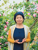 わが家の庭から摘んで作る幸せ。ガーデナー・水谷昭美さんのルッコラの花のサラダ 8175-2.jpg