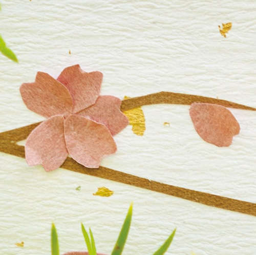 野山よりひと足早く、春の花を紙に咲かせませんか？ 「桜」の切り紙を使ったポチ袋に挑戦しましょう re2202_P054_01_W500.jpg