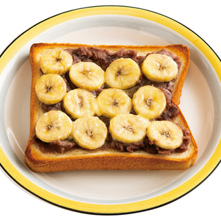 バナナあんこの優しい甘さ おやつトースト レシピ2選 朝食トーストのススメ 毎日が発見ネット