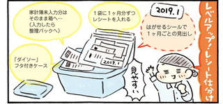 家計簿入力がスムーズに！ 100均で入手した「ジッパー付き整理パック」／おひとりさまのゆたかな年収200万生活