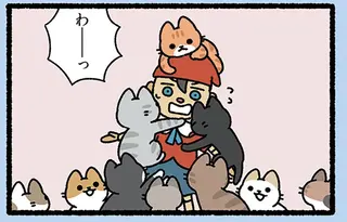 『ピノキオとねこ』「すっかり人間らしくなって」。ピノキオの願いが現実的過ぎて...／みっけ！ねこむかしばなし