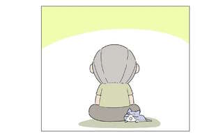 突然現れた子猫の飼い主。ホッとするおじいの脳裏をよぎったのは／ハルとゲン