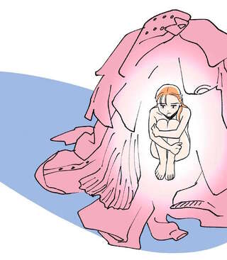 「ふん」大叔父の言葉に、心の奥底から湧き上がる嫌悪感。この老人に私を見せたくない！／くらやみガールズトーク