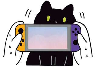 猫のアピール。控えめにチラチラしていると思ったら...／黒猫ろんと暮らしたら2