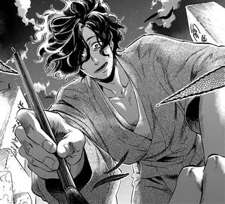 無邪気で一途な眼差し。深夜の墓地で筆を走らせる男が描くのは？／贋 まがいもの