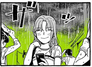 雨で逆に良かった...推しの麗しい濡れ姿で最悪な気分が一瞬で最高に／気になってる人が男じゃなかった1