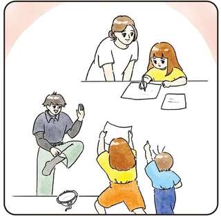 こんな手紙をもらったら泣いちゃう。「パパに会いたくなった」娘が手紙を書いて...／コントすぎる姉弟の日常